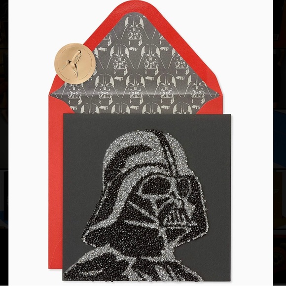 Set of 4 Star Wars for Papyrus Birthday Cards! Brand New in Original Packaging! - Picture 4 of 15